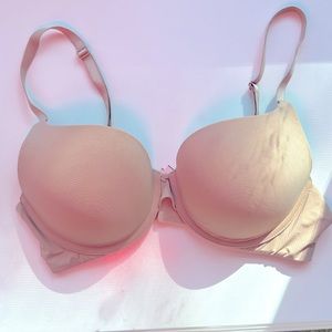 EUC Victoria’s Secret t-shirt Push- up bra 36C nude
